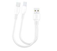 Panlouting Ricambio Caricatore USB Cavo di Ricarica 100cm con Connettori Doppio USB-C compatibile con Momcozy Tiralatte per Neonati M5 M6 M9 S9 Pro S12 Pro