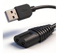 Panlouting Ricambio Cavo Alimentatore USB 12V per Epilatore compatibile con Braun Silk-épil 9 Flex 5 7 9 Caricatore di Sostituzione