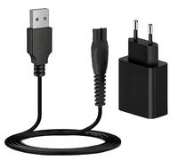Panlouting Ricambio Cavo di Ricarica USB 5V con Adattatore per Rasoi Elettrici Philips QP2724, QP2834, OneBlade Pro 360