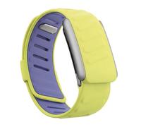 Panlouting Ricambio Cinturino Silicone per Whoop 5.0 MG | Polsino Sportivo Impermeabile Regolabile per Uomini e Donne | Ideale per Sport Palestra e Attività All'Aperto | Giallo