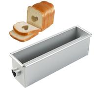 Panna da forno di pane - padelle di pagnotta per pane cottura | Panne di pagnotte antiaderenti | Box toast in lega di alluminio con coperchi | Torta resistente al calore Morma resistente Pane da forno