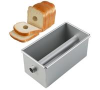 Panna da forno di pane - padelle di pagnotta per pane cottura | Panne di pagnotte antiaderenti | Box toast in lega di alluminio con coperchi | Torta resistente al calore Morma resistente Pane da forno