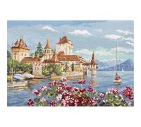 PANNA Kit per punto croce, multicolore, 36 x 24 cm