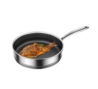 Panne di frittura non stick - Cooking resistente alla padella resistente al calore, superficie a prova di graffio, facile design pulito | Pentole pratiche da cucina per bistecca omelette pancake mesco