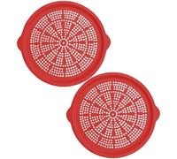 Panne per pizza - Paperino da forno a pizza | Pizze in silicone resistente all'alta temperatura | Piatti focaccia | Piatti da cucina da cuocere | Bakeware cottura per cucine per la casa ristoranti bar