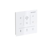 Pannello di controllo a parete Geberit per AquaClean Sela, Colorazione: bianco/vetro - 147.041.SI.1