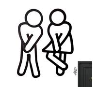 Panneau De Toiles - Décorations Drôles En Acrylique Résistant À La Décoloration | Panneaux Décoratifs Pour Salle De Bain | Idée Déco Pour Maison Lieux Publics Intérieur Extérieur Entrée