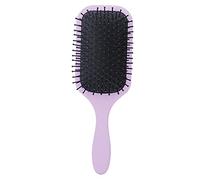 Pannella per capelli Detumling Styling Massage Scalp Cuscinetto Air Cuscini morbidi Riduci i capelli che tirano comodi materiale di tenuta per le donne (Viola)