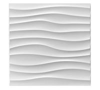 Pannelli 3D murali decorativi in plastica PVC per pareti & per soffitto >50 cm x 50 cm< effetto 3D, impermeabili, duri. Spessore 1mm