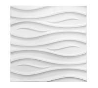 Pannelli 3D murali decorativi in plastica PVC per pareti & per soffitto >50 cm x 50 cm< effetto 3D, impermeabili, duri. Spessore 1mm