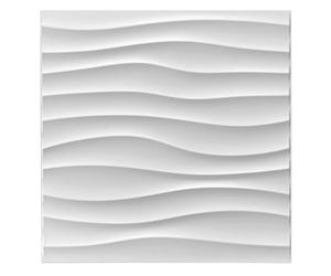 Pannelli 3D murali decorativi in plastica PVC per pareti & per soffitto >50 cm x 50 cm< effetto 3D, impermeabili, duri. Spessore 1mm