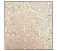 Pannelli 3D, pannelli in polistirolo, pannelli da soffitto retrò, pannelli da parete 3D, decorazioni, soffitti, rivestimento da parete vintage, spessore 3 mm, 50 x 50 cm, 10 m², 40 pezzi (08-zl-100)