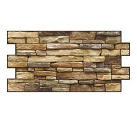 Pannelli 3D Rivestimento a parete in PVC effetto pietra, cementine, Maioliche, legno Realistici e isolanti. - 3829 (mis.960x476mm)