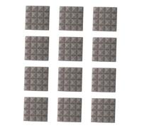 Pannelli Acustici a Piramide 12 Pezzi in Poliuretano per Pareti | Struttura Triangolare, Assorbimento Moderato, Uso su Soffitti e Muri, Confezione da Dodici Pezzi per Studio