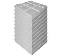 Pannelli acustici a recupero rapido - schiuma fonoassorbente ad alta densità, imbottitura fonoassorbente per casa, pannelli in schiuma Sound PROFS, cunei insonorizzanti per studio, pannelli a