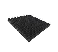 Pannelli acustici autoadesivi insonorizzanti per studio di registrazione, casa, hotel e bar, in cotone grigio fonoassorbente, confezione da 4, ideale per riduzione del rumore e decorazione di interni