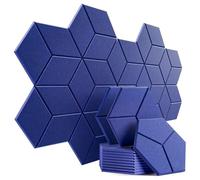 Pannelli acustici esagonali autoadesivi, pannelli da parete insonorizzati ad alta densità, spessore 0,9 cm, colore personalizzato, pannelli acustici per riduzione del rumore in ufficio, studio di