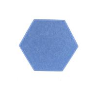 Pannelli acustici esagonali Schiuma acustica autoadesiva fonoassorbente ad alta densità for studio e camera da letto Per Studio(Blue,6pcs)