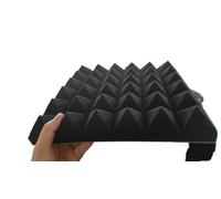 Pannelli acustici in schiuma Pannelli in schiuma autoadesiva fonoassorbente in schiuma for uova in PVC nero 30x30 cm 2,5 cm/5 cm 1 pz(Black 2,30cm X 30cm X 2.5cm)