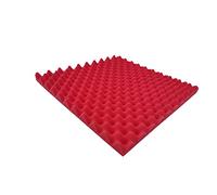 Pannelli acustici insonorizzanti autoadesivi - Confezione da 4 pannelli fonoassorbenti grigi in cotone per studio di registrazione, decorazione della casa, hotel e bar, pannelli in schiuma per