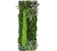 Pannelli artificiali per pareti viventi, Pannelli da parete con piante artificiali verdi, for tappeti e prati esterno(6)