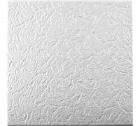 Pannelli CEILING AND WALL in Polistirene espanso estruso ad alta densità (XPS) , morbidi e leggeri per soffitti e pareti.(WHITE91 mis.50x50cm blister 2 Mq)