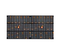 Pannelli da L 500 x 500 mm con 50 ganci assortiti 2 pezzi Nero