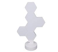 Pannelli da Parete a LED con Luci Esagonali da 6 Pacchi, Luci da Gioco RGB con Sincronizzazione Musicale, Supporto per APP Tuya, Voce, Telecomando, Luci Modulari Esagonali per