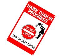 Pannelli da parete divertenti, divertenti pannelli da parete per la casa | Etichette per decorazioni da parete in acrilico - Non entrare sputare su questo pannello acrilico Thang, decorazione da