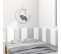 Pannelli da parete imbottiti, kit di pannelli da parete per bambini, imbottitura 3D anti collisione, per letto, testiera del letto, tatami, adesivi da parete per camera da letto, cameretta dei bambini