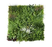 Pannelli da Parete per Piante Artificiali, 1m X 1m Giardino Verticale Muro Vivente Artificiale, Vita Privata Parete Recinzione Decorazione Dello Sfondo, per Giardino, Casa, Festa, Balcone (Color : G