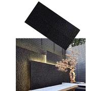 Pannelli da parete Stream Faux Stone Texture, rivestimenti for pareti esterne resistenti alle intemperie, rivestimenti decorativi for pareti for uso domestico e commerciale(Color D,120cm/1-Pack)