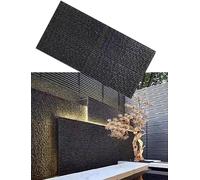 Pannelli da parete Stream Faux Stone Texture, rivestimenti for pareti esterne resistenti alle intemperie, rivestimenti decorativi for pareti for uso domestico e commerciale(Color F,120cm/1-Pack)