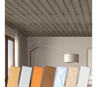 Pannelli da soffitto in polistirolo XPS, rivestimento per soffitto leggero e stabile, in diversi modelli e colori