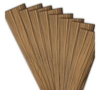 Pannelli da soffitto in tessuto 3D, 10 m²/60 pezzi, effetto legno, finto legno, polistirene XPS, imitazione di polistirolo, 100 x 16,7 cm (P4-13)