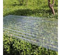 Pannelli da Tetto Trasparente,Pannelli Coibentati Ondulata,Lamiere per Copertura con Trasmissione Luminosa al 90%,1-12 Pezzi Lamiera Profilata,Pensilina Tettoia,Serra Garage (0.9x2.3m/35x91in,1 Pcs)