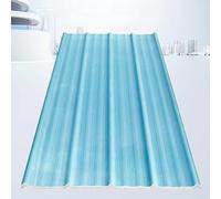 Pannelli da Tetto Trasparente,Pannelli Isolanti,Lastra Resistente ai Raggi Uv,Lamiere Grecate per Copertura Tettoia Antipioggia,Resistenti Agli Urti,Lastra Grecata (0.9x1.8m/35x71in)