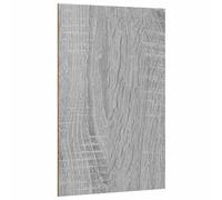 Pannelli decorativi 12 pezzi Sonoma grigio 40 x 60 x 0,27 cm legno | Superficie liscia, facile da tagliare, officina, fai da te, pittura, adesivi, pulizia della spugna, design minimalista