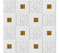 Pannelli Decorativi 3D Per Parete,Muro Finto Panne Adesivi for soffitti in schiuma da 70x70cm Pannello Tetto Decalcomania 3D stereo autoadesivo autoadesivo Fai da te Wallpaper Decorazioni for la paret