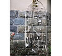 Pannelli decorativi da giardino in metallo, stile vintage, in filo di ferro, recinzione per piante rampicanti, rose, viti e ortaggi. Dimensioni: 101 x 35 cm, 120 x 39 cm, 150 x 45 cm, opzioni verde e