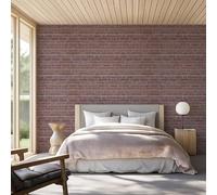 Pannelli decorativi da parete 3D, rivestimento interno | lavabile, in schiuma EPS con rilievo, effetto mattoni, per soggiorno, cucina e camera da letto (confezione da 10 pannelli) + 4 barattoli