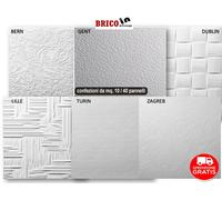 PANNELLI DECORATIVI POLISTIROLO MQ. 10 (PZ 40 PANNELLI) DECOSA