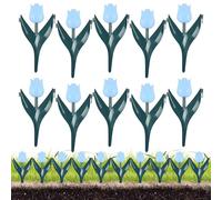 Pannelli della recinzione da giardino - 10 bordi del giardino decorativo, bordi del di plastica durevoli | Sicuramente separatore di percorsi esterni, design adatto ai bambini per corridoi, giar