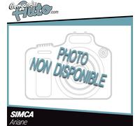 Pannelli Delle Portiere IN Finta Beige Con Tubazioni Rosso Per Simca Ariane