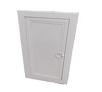 pannelli di accesso in cartongesso, Pannello di accesso for cartongesso rettangolare personalizzabile con maniglia ad anello, bianco, diverse dimensioni(16x24in(400x600mm))