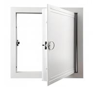 Pannelli di accesso in metallo da incasso, porta di accesso alla soffitta resistente fuoco/piastra copertura for portello parete, pannello ispezione cartongesso(50x76cm/20x30in)