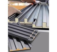 Pannelli di alluminio isolati del tetto, tetto impermeabile antivento ondulato della pergola per coperture del balcone e case mobili