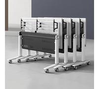 Pannelli di collegamento del sistema modulare piegante della Tabella di conferenza con la messa a punto espandibile della riunione delle ruote