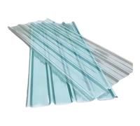 Pannelli Di Copertura In Fibra Di Vetro 2mm, Lamiere Grecate Trasparente, Pannello Ondulate, Lastra Isolanti, Per Serra, Garage, Con Viti(6pcs,93x150cm/36.6x59in)