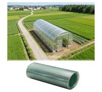 Pannelli di Copertura in Policarbonato da 0,8 Mm Lastra in Plastica PC Trasparente Impermeabile Isolante per Esterni Serre Rimesse Tettoie Auto Resistente Antiurto(0.8x5m/2.62x16.4ft)